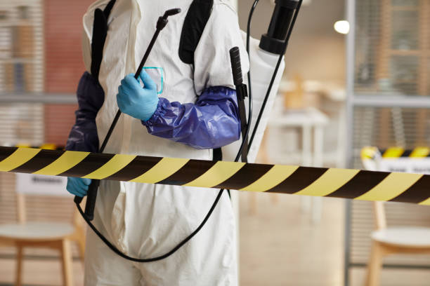 Professional Crime Scene Cleanup technician working in Cornish, ME